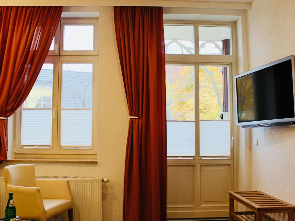Pension Kurhausblick Bad Suderode Exteriör bild